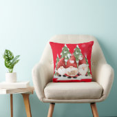 3つの格言クリスマス装飾用クッション クッション (椅子)