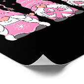 3つの格言ピンクリボン戦士の乳がん戦争 ポスター (角)