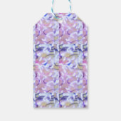 3つの棒つきキャンデーの花"ありがとう" ギフトタグ (裏面)