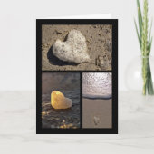 3つの海ハート カード (正面)