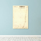 3つの海岸沿いのビュー，チリ キャンバスプリント (インサイチュ (ウッドフロア))