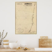 3つの海岸沿いのビュー，チリ ポスター (キッチン)