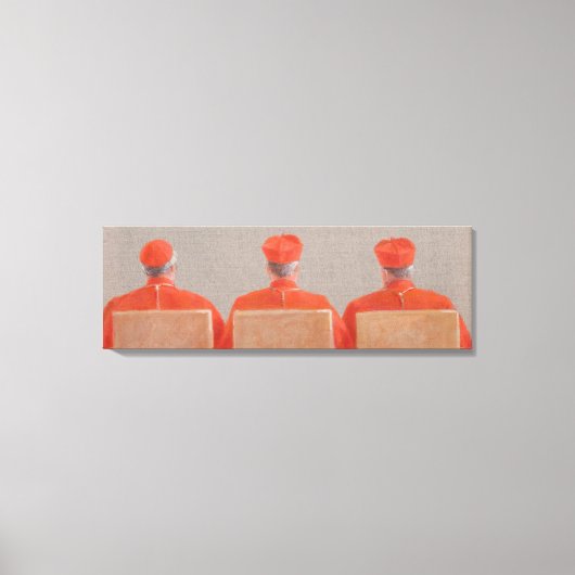 3つの深紅色2010 キャンバスプリント (正面)