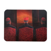 3つの深紅色2012 マグネット (横)