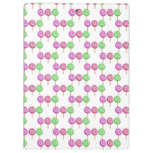 3つの渦巻き状ポップクリップボード クリップボード (裏面)