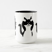 3つの猫ちゃん マグカップ (中央)