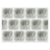 3つの白い花 テーブルクロス (正面(横))