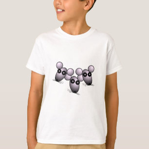 3つの盲目のネズミのワイシャツ Tシャツ