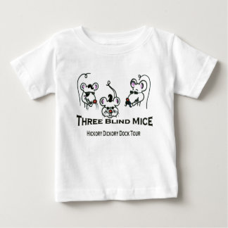 3つの盲目のネズミ ベビーTシャツ