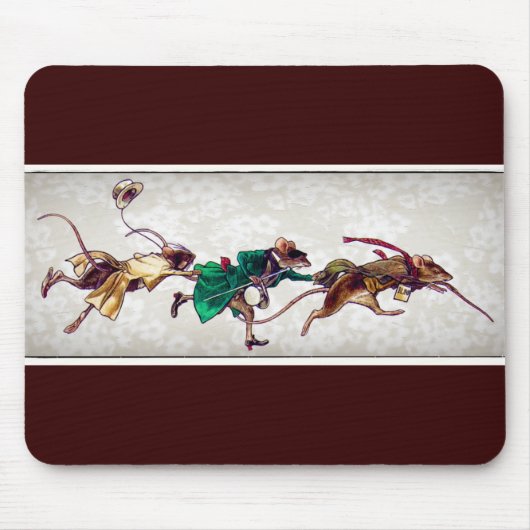 3つの盲目のネズミ マウスパッド (正面)