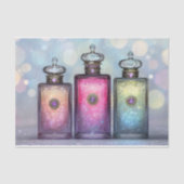 3つの美しい香りボトルAF6デコページ 薄葉紙 (正面)