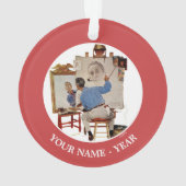 3つの自画像 オーナメント (裏面)