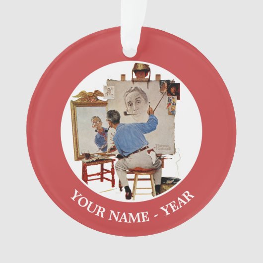 3つの自画像 オーナメント (正面)