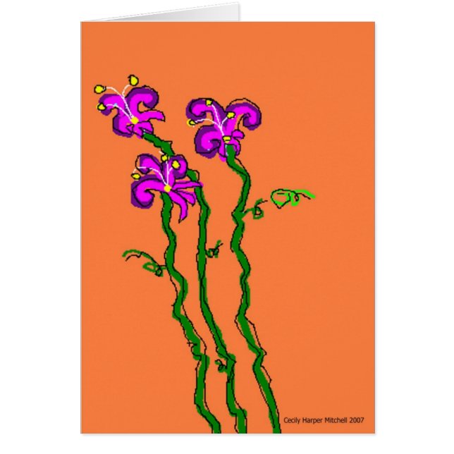 3つの花#1 (正面)