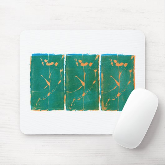 3つの花- Washington D.C. マウスパッド (マウス)