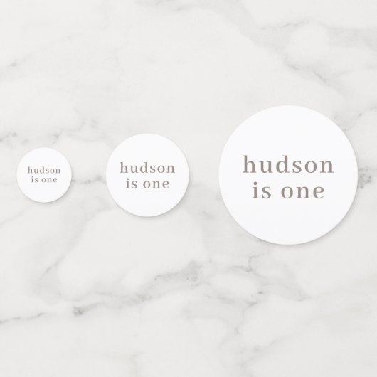 3つの茶色のバルーンを持つクマ コンフェッティ (裏面)