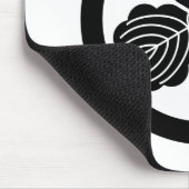 3つの葉オーク材(1) マウスパッド (コーナー)