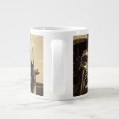 3つの衝突および失敗のマグ ジャンボコーヒーマグカップ (裏面)