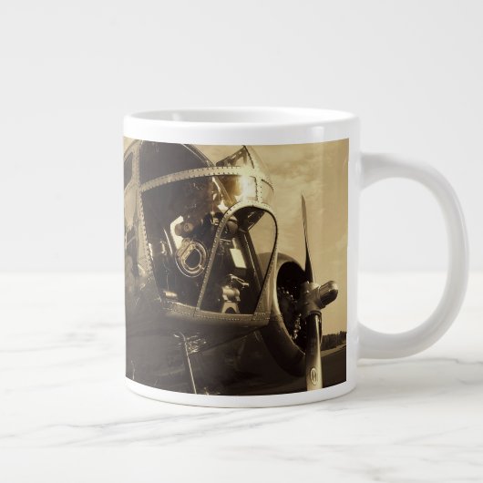 3つの衝突および失敗のマグ ジャンボコーヒーマグカップ (右)