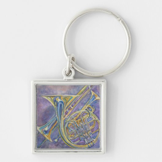 3つの角 キーホルダー (正面)