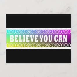 3つの言葉の名言 〜あなたはできる〜 ポストカード