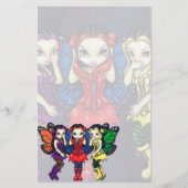 "3つの賢い妖精の国"の文房具 便箋 (正面)