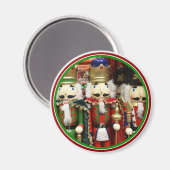 3つの賢明なクラッカー – くるみクラッカー兵士 マグネット (正面/裏面)