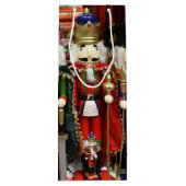 3つの賢明なクラッカー – くるみクラッカー兵士 ワインギフトバッグ (裏面)