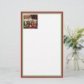 3つの賢明なクラッカー – くるみクラッカー兵士 便箋 (スタンド正面)