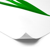 3つの赤いチューリップの幸運のセット ポスター (角)