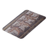 3つの踊りパッティ遊に1の マグネット (左側)