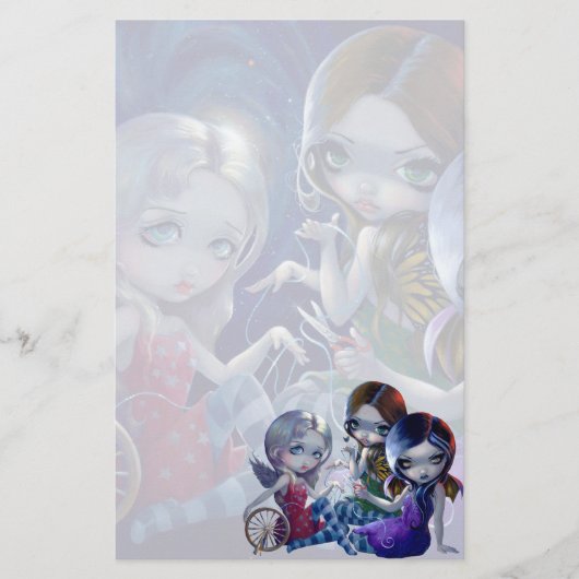 "3つの運命"の文房具 便箋 (正面)