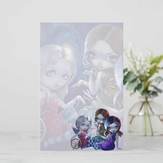 "3つの運命"の文房具 便箋 (スタンド正面)