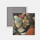 3つの運顔を示す十字架 マグネット (正面/裏面)