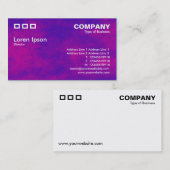 3つの長方形 – エイリアンスカイテクスチャ 名刺 (正面/裏面)