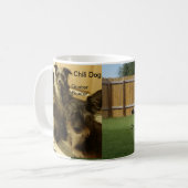 3つの間抜けパップ コーヒーマグカップ (正面左)