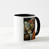 3つの顔を示す十字の運ぶこと マグカップ (正面右)