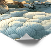 3つの願いを叶える鬼 ポスター (角)