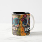 3つの骨組 ツートーンマグカップ (正面右)