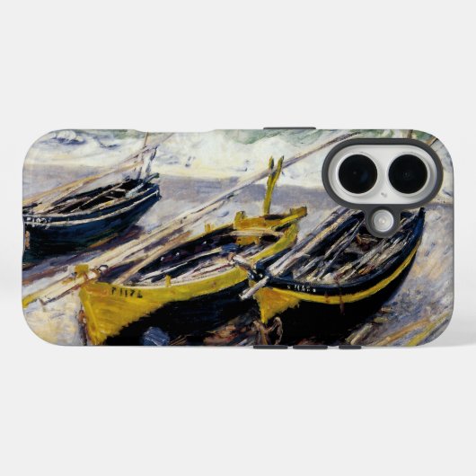 3つの魚釣りボート Case-Mate iPhoneケース (裏面 (横))