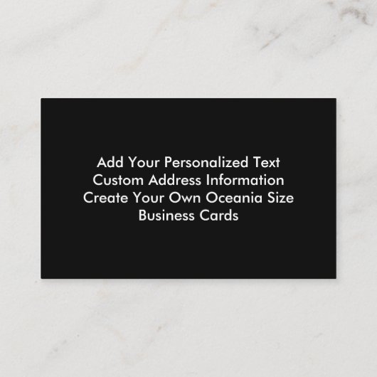 3つの黒いハイビスカス熱帯花 名刺 (裏面)