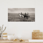 3つの黒足首長 ポスター (キッチン)