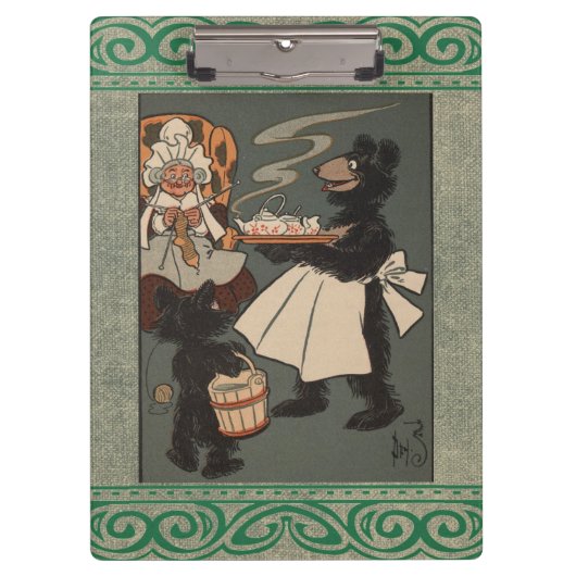 3つのBearクリップボード クリップボード (正面)