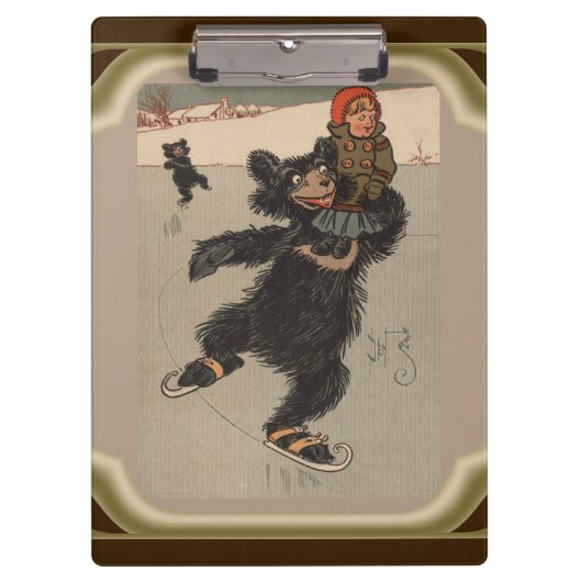 3つのBearクリップボード クリップボード (正面)