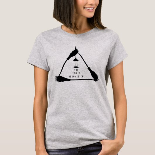 3つのBROOMSTICS™ロゴ Tシャツ (正面)