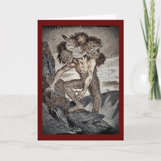 3つはモンスターの先頭に立ちました カード (正面)