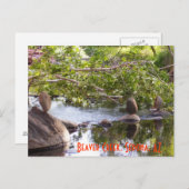 3つはrocks_green ポストカード (正面/裏面)