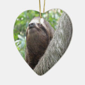 3つま先で触られた怠惰のオーナメント セラミックオーナメント (左)