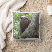 3つま先で触られた怠惰の枕 クッション (ブランケット)