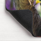 3つま先で触られた木怠惰 マウスパッド (コーナー)